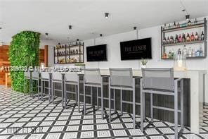 bar with a bar
