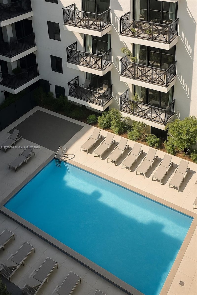 view of community pool