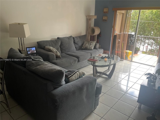 10851 SW 2nd St Unit K304, Sweetwater, FL 33174 - living area featuring light tile patterned flooring