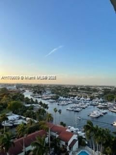 1861 NW S River Dr Unit 1602, Miami, FL 33125 - water view with a marina