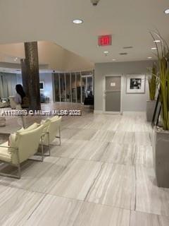 1861 NW S River Dr Unit 1602, Miami, FL 33125 - building lobby featuring recessed lighting