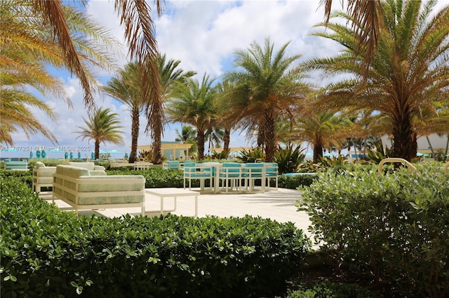 view of property's community