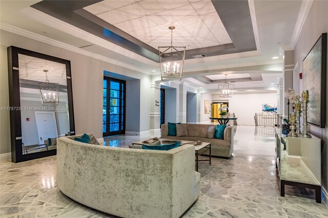 building lobby with visible vents