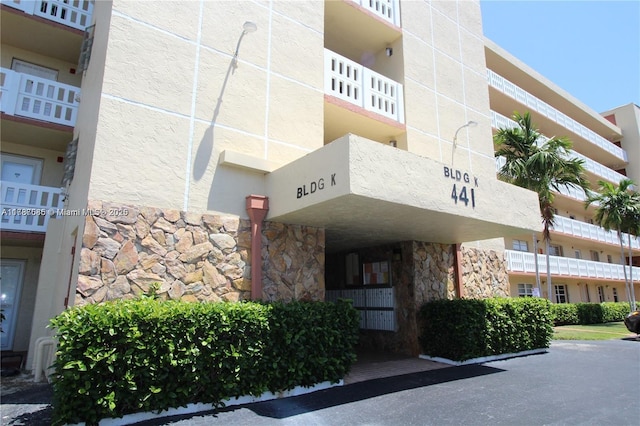 view of property