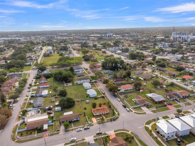 birds eye view of property featuring a residential view