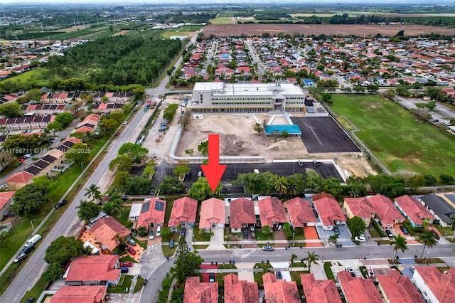 14214 SW 177th Ter, Miami, FL 33177 - birds eye view of property featuring a residential view