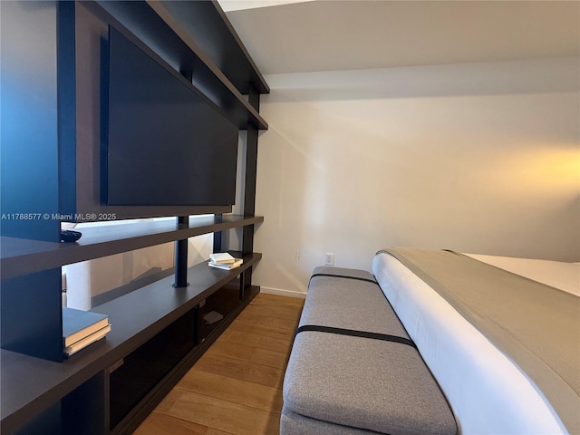 398 NE 5th St Unit 2805, Miami, FL 33132 - bedroom with wood finished floors
