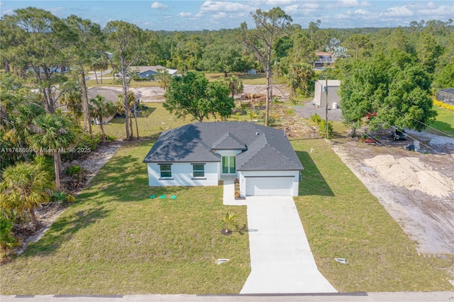 drone / aerial view