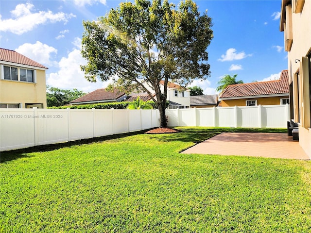 785 Falling Water Rd, Weston, FL 33326 - view of yard with a patio and a fenced backyard