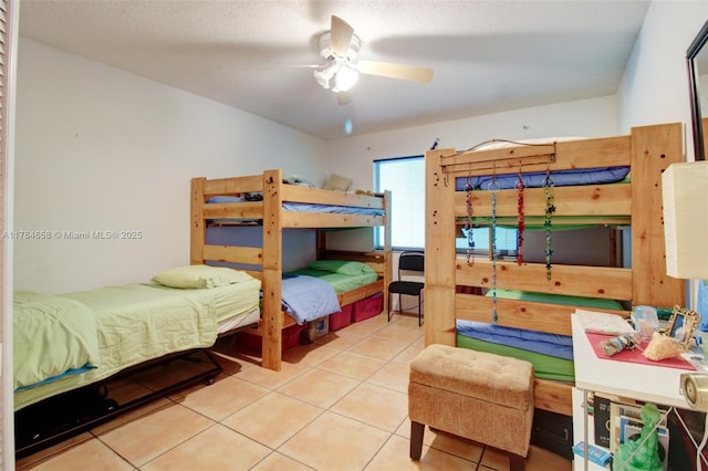 14875 SW 238th St, Homestead, FL 33032 - bedroom featuring tile patterned flooring and ceiling fan