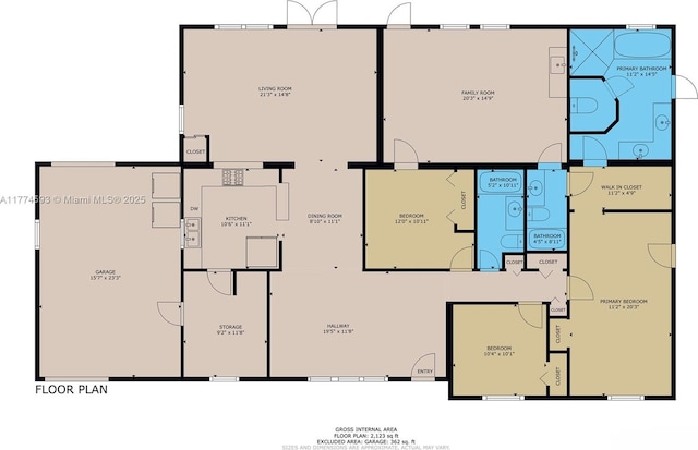 6051 SW 110th Ave, Miami, FL 33173 - view of layout