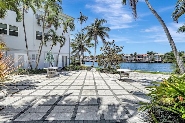 2200 S Ocean Dr Unit N116, Hollywood, FL 33019 - view of patio / terrace featuring a water view