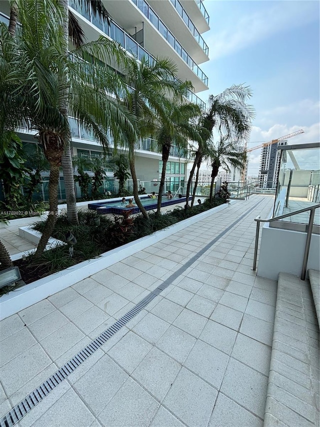 79 SW 12th St Unit 2703-S, Miami, FL 33130 - view of patio / terrace