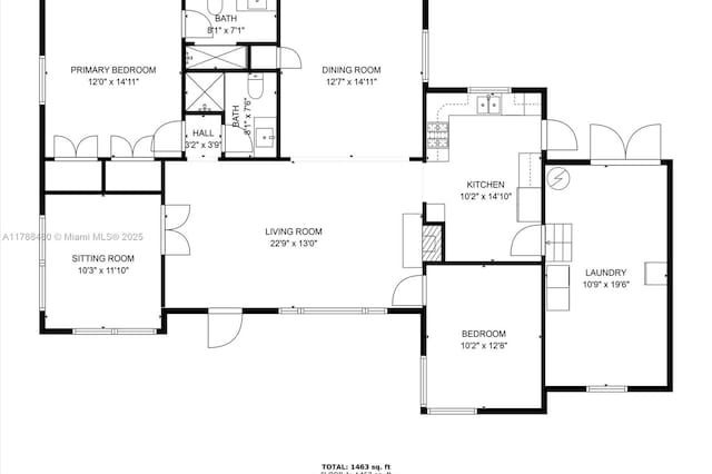558 NE 94th St, Miami Shores, FL 33138 - plan