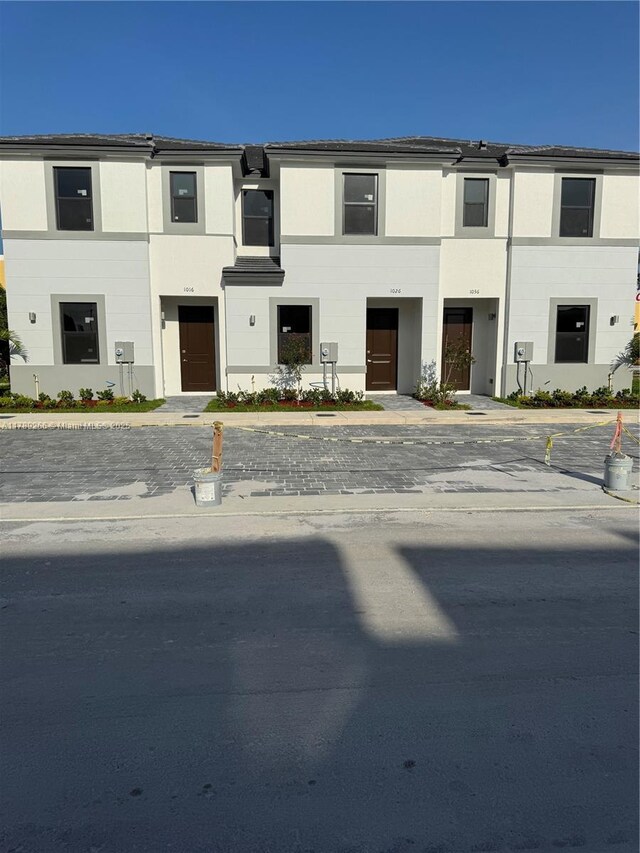 1037 NW 1st Ave Unit A, Florida City, FL 33034 - view of front of property with stucco siding