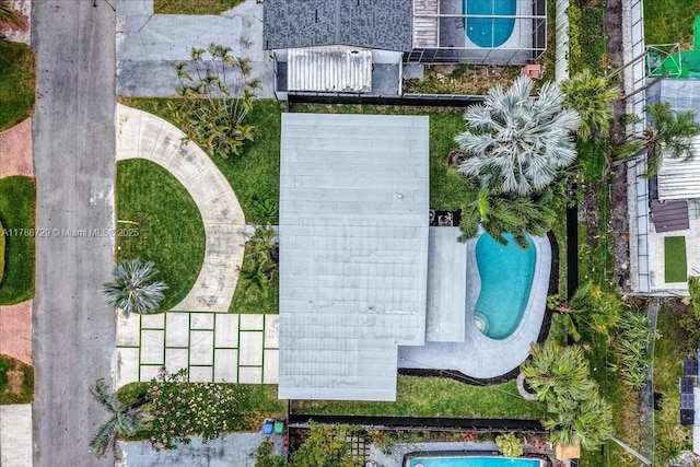 15020 NE 7th Ave, Miami, FL 33161 - bird's eye view of a pool area