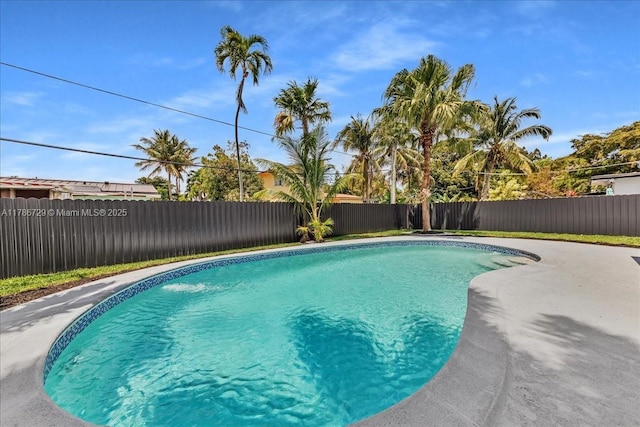 15020 NE 7th Ave, Miami, FL 33161 - view of pool featuring a fenced backyard