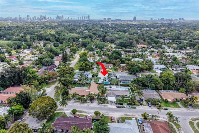 15020 NE 7th Ave, Miami, FL 33161 - bird's eye view with a city view