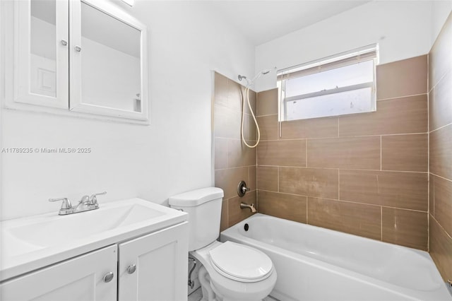 1920 N 66th Ave, Hollywood, FL 33024 - bathroom with vanity,  shower combination, and toilet