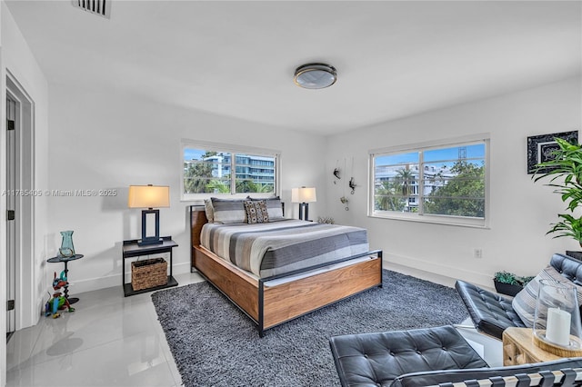 1120 99th St Unit 302, Bay Harbor Islands, FL 33154 - bedroom featuring multiple windows and baseboards