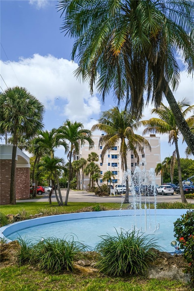 view of pool