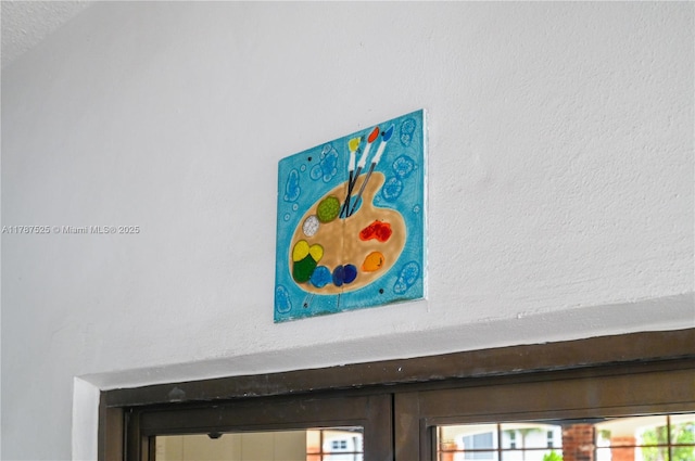view of details