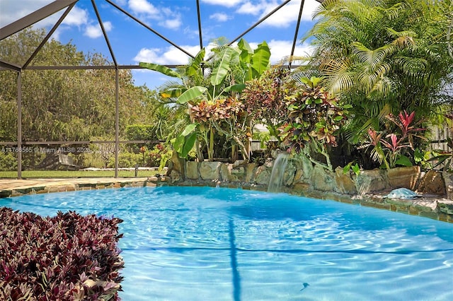 3971 NW 108th Dr, Coral Springs, FL 33065 - pool featuring glass enclosure