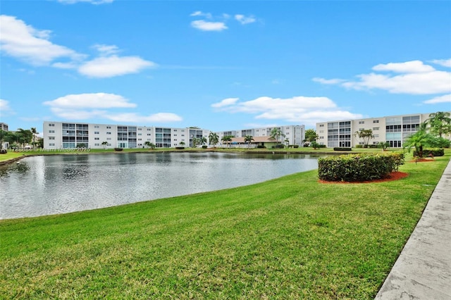 property view of water