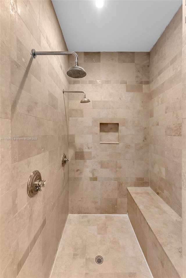 1672 Micanopy Ave, Miami, FL 33133 - bathroom featuring a tile shower