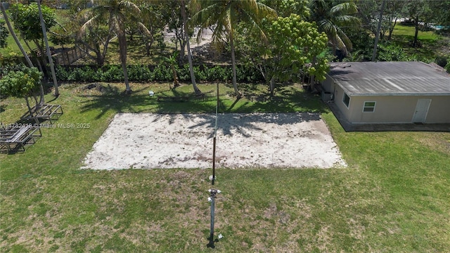 8350 SW 98 Th St, Miami, FL 33156 - view of yard featuring volleyball court
