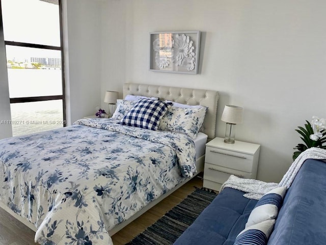 17600 N Bay Rd Unit N607, Sunny Isles Beach, FL 33160 - bedroom featuring wood finished floors
