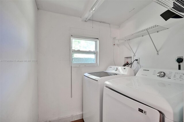 3411 SW 36th St, West Park, FL 33023 - laundry room with independent washer and dryer