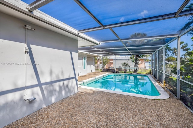 2020 NW 33rd Ct, Oakland Park, FL 33309 - outdoor pool featuring a lanai and a patio area