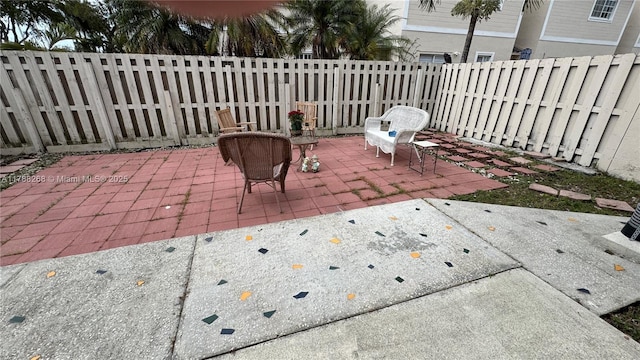 12222 SW 148th St, Miami, FL 33186 - view of patio featuring a fenced backyard