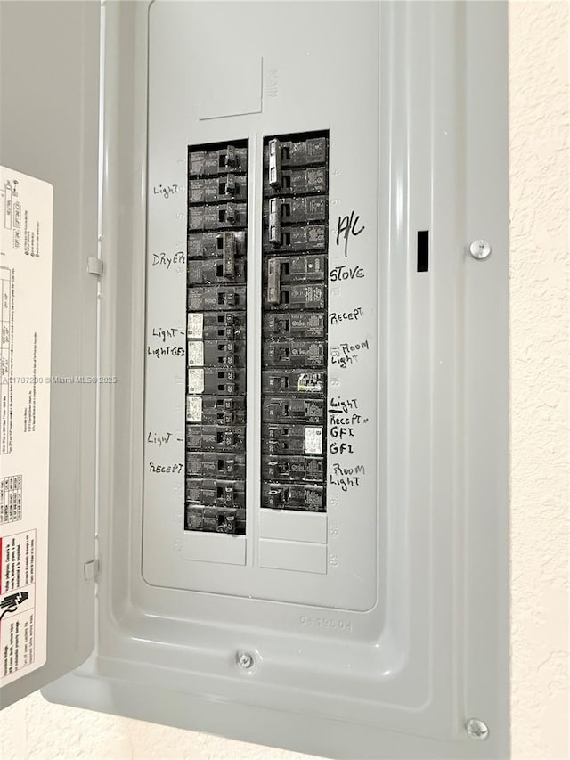 utilities with electric panel