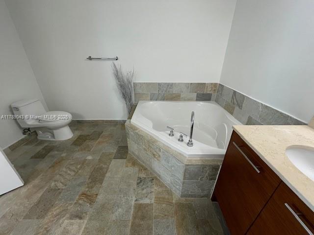 2681 N Flamingo Rd Unit 1501S, Sunrise, FL 33323 - full bathroom featuring vanity and a bath