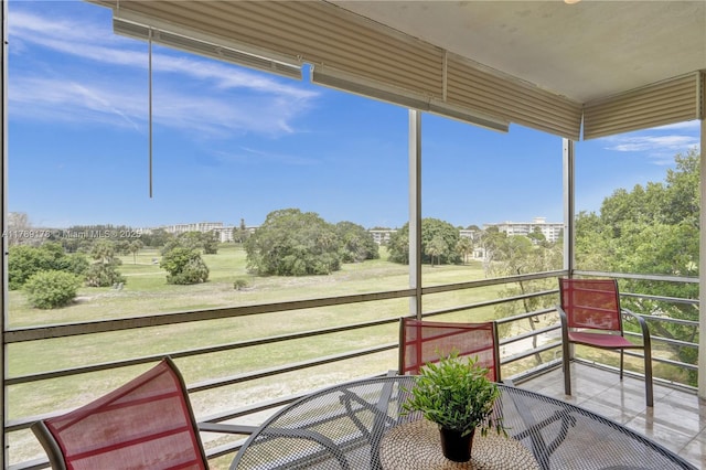 2671 S Course Dr Unit 409, Pompano Beach, FL 33069 - view of unfurnished sunroom