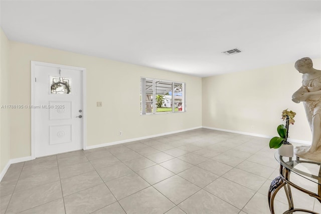 1171 NW 88th Way, Plantation, FL 33322 - entrance foyer with light tile patterned flooring and baseboards