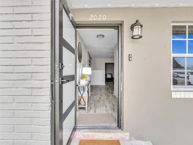 view of property entrance