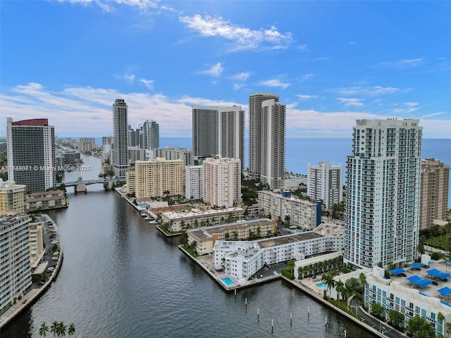 1945 S Ocean Dr Unit 401, Hallandale Beach, FL 33009 - view of urban area featuring a nearby body of water and a notable bridge