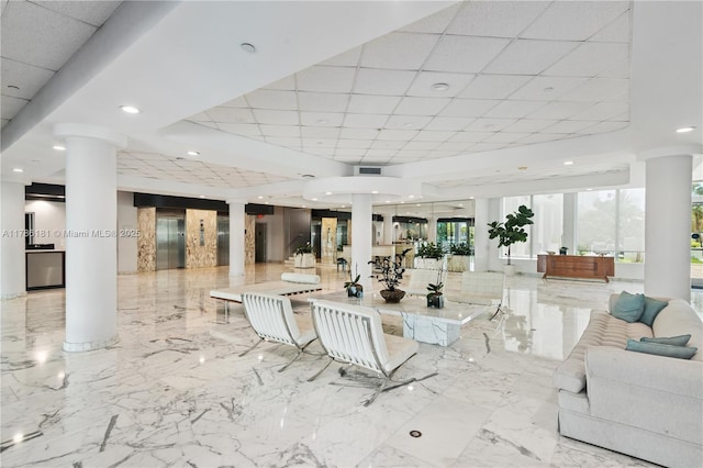 view of building lobby