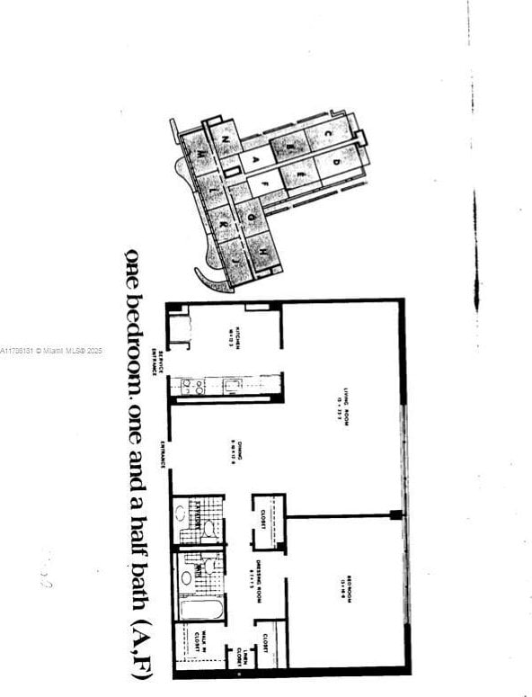 5055 Collins Ave Unit 5F, Miami Beach, FL 33140 - view of floor plan / room layout