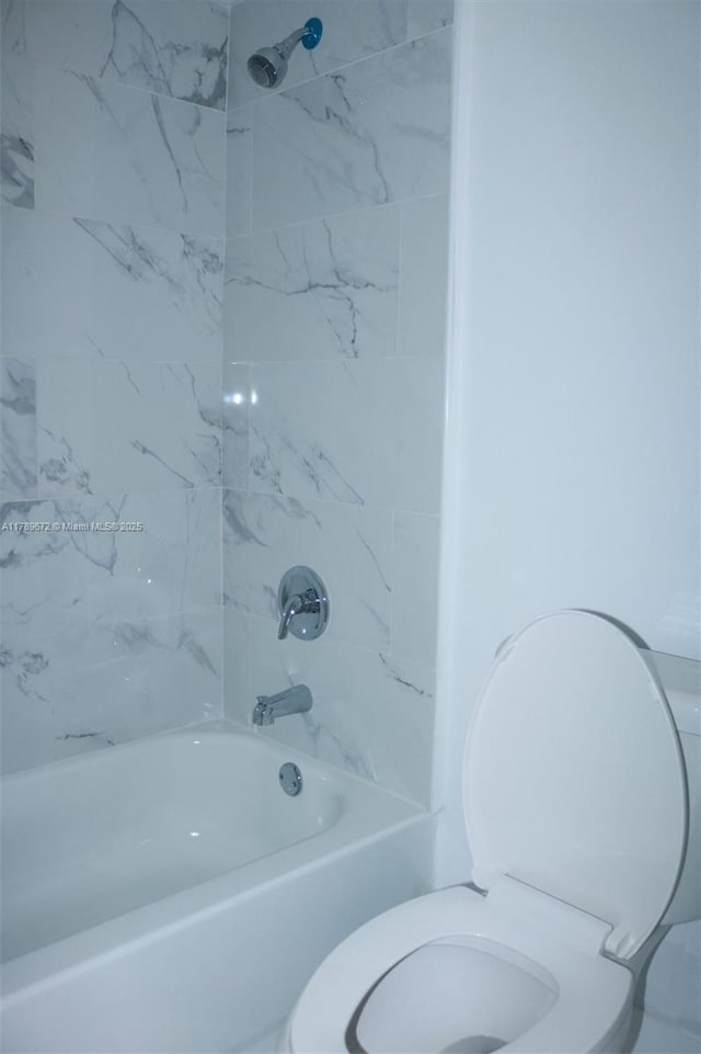 3490 Foxcroft Rd Unit B304, Miramar, FL 33025 - bathroom featuring toilet and bathtub / shower combination