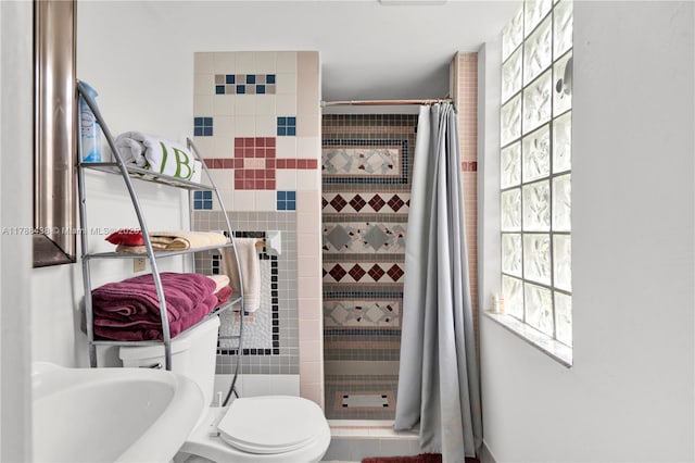 3730 Kumquat Ave, Miami, FL 33133 - bathroom with toilet and a stall shower