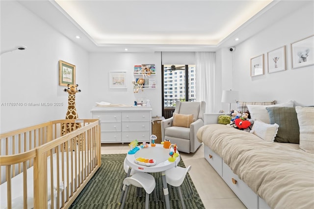 520 Brickell Key Dr Unit A713, Miami, FL 33131 - bedroom with recessed lighting and a raised ceiling