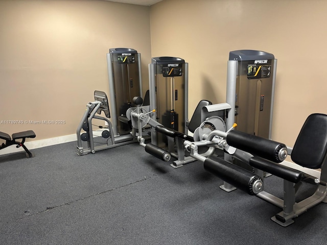520 Brickell Key Dr Unit A713, Miami, FL 33131 - view of exercise room