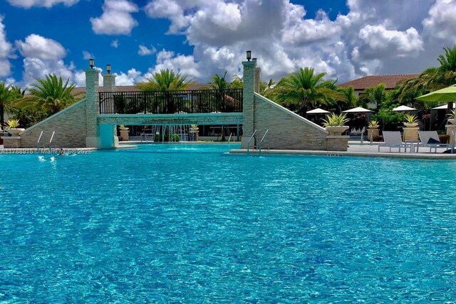 view of community pool
