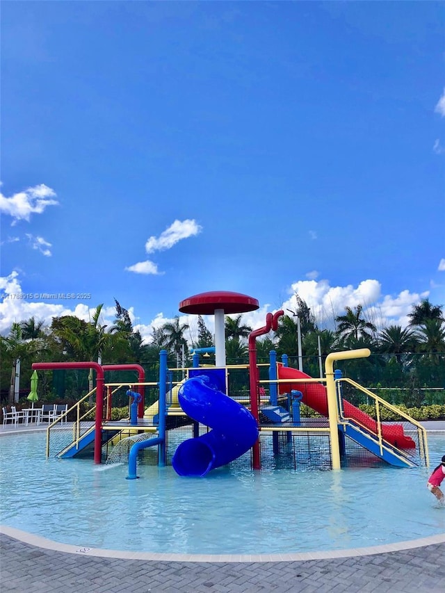 view of communal playground
