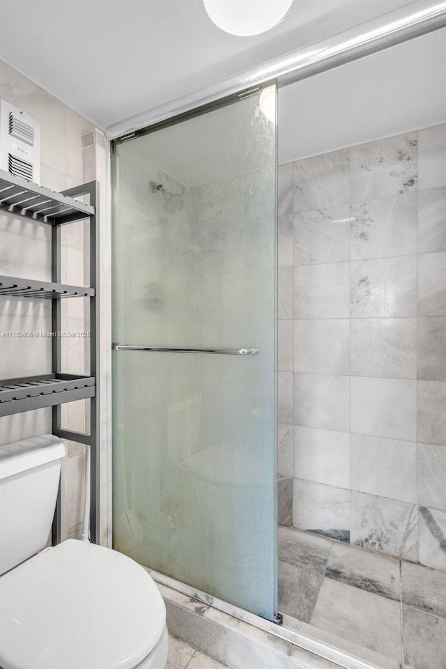 6900 Bay Dr Unit 11F, Miami Beach, FL 33141 - full bath with toilet and a stall shower