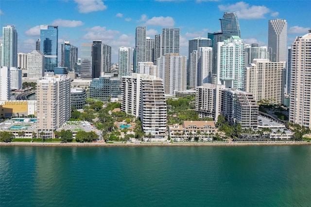 520 Brickell Key Dr Unit A201, Miami, FL 33131 - exterior space with a water view